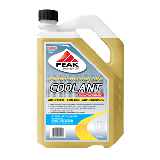 PEAK PREMIUM LONG LIFE YELLOW COOLANT CONCENTRATE - HOAT
